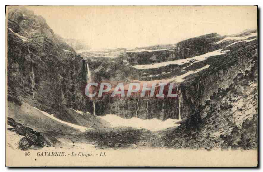 CPA Gavarnie Le Cirque 