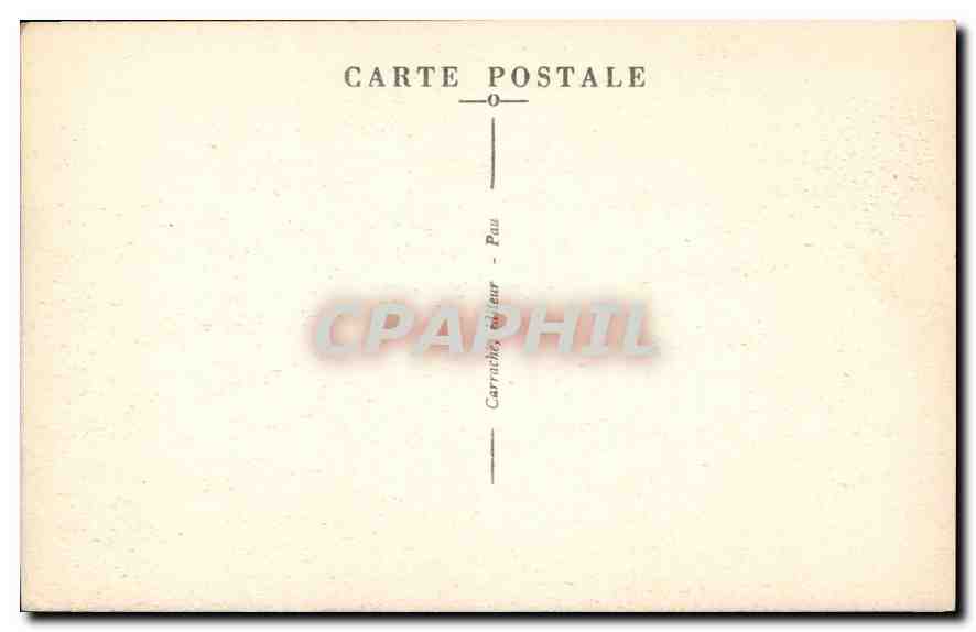 CPA Lourdes La Basilique et le Calvaire  — Rückseite