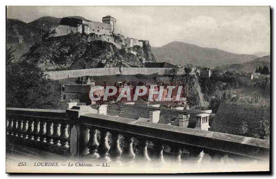CPA Lourdes Le Chateau 