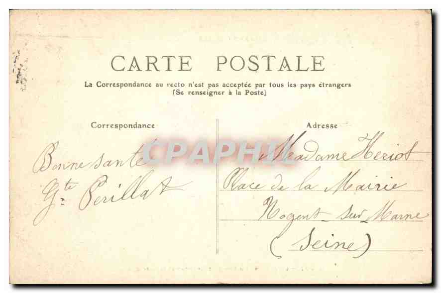 CPA Lourdes La Vierge couronnee et la Basilique  — Verso