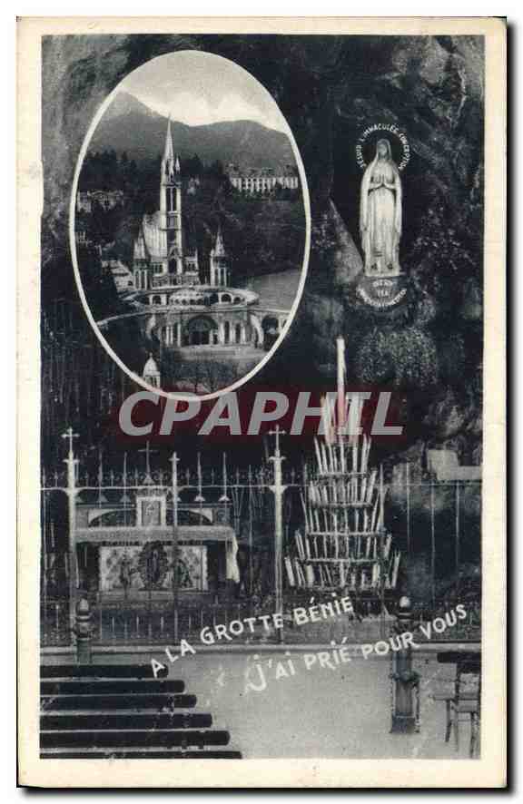CPA Souvenir de Lourdes 