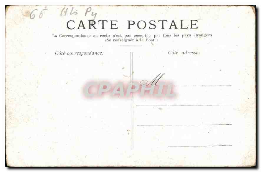 CPA Lourdes la Basilique et le Calvaire Breton  — Verso