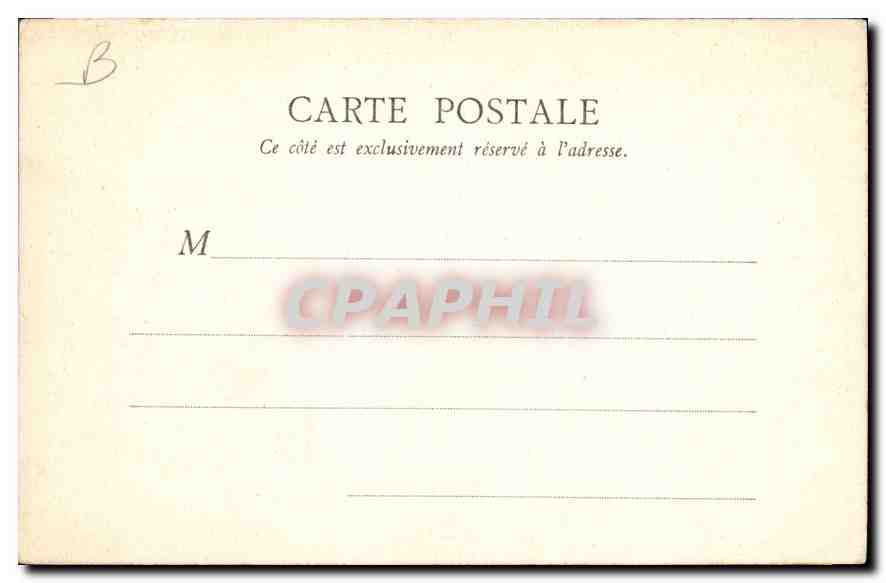 CPA Lourdes Vue generale  — Verso