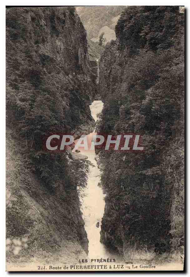 Les Pyrénées — Route de Pierrefitte à Luz — Le Gouffre