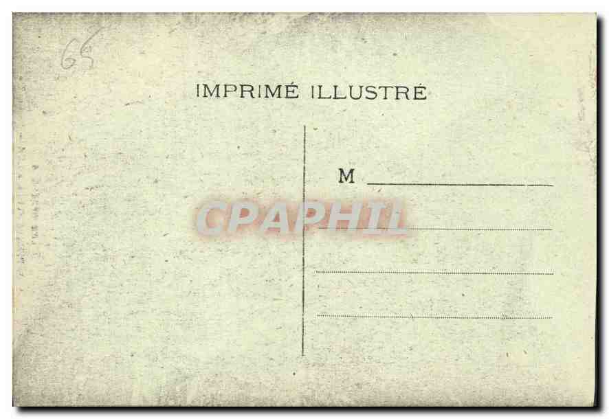 Les Pyrénées — Route de Pierrefitte à Luz — Le Gouffre — Rückseite