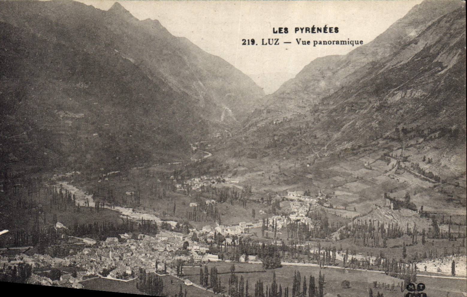 Luz — Vue panoramique — Les Pyrénées, n°219