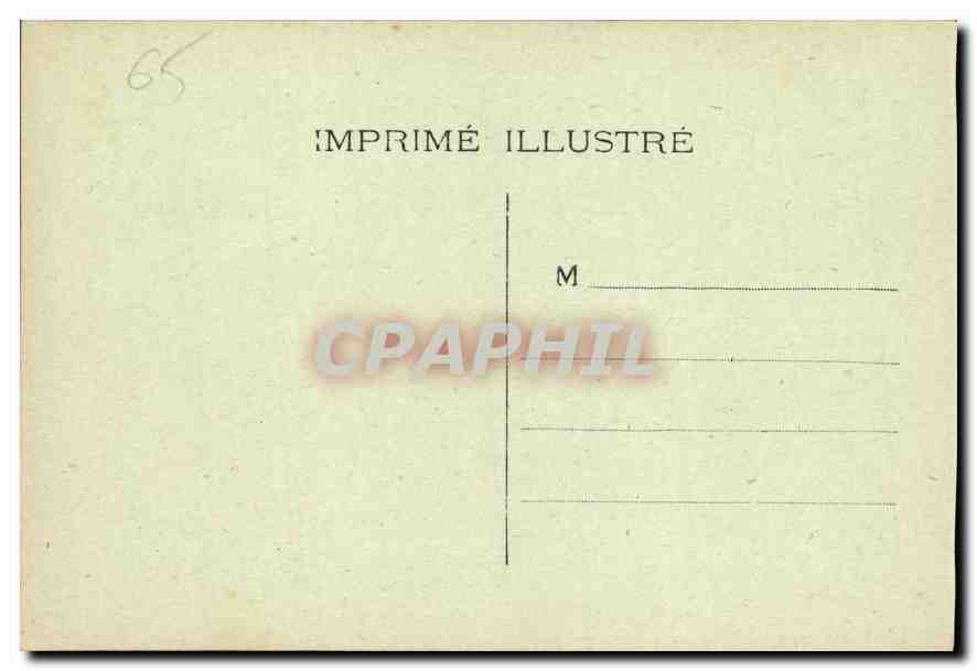 Luz-Saint-Sauveur — Église des Templiers — Imprimé Illustré n°196 — Rückseite