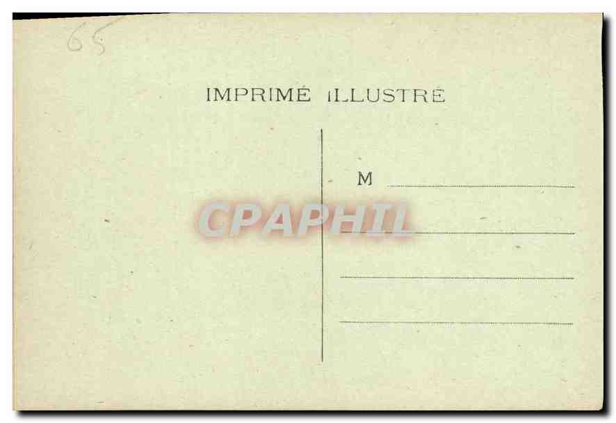 Luz-Saint-Sauveur — Le Pont Napoléon — Imprimé Illustré n°215 — Verso