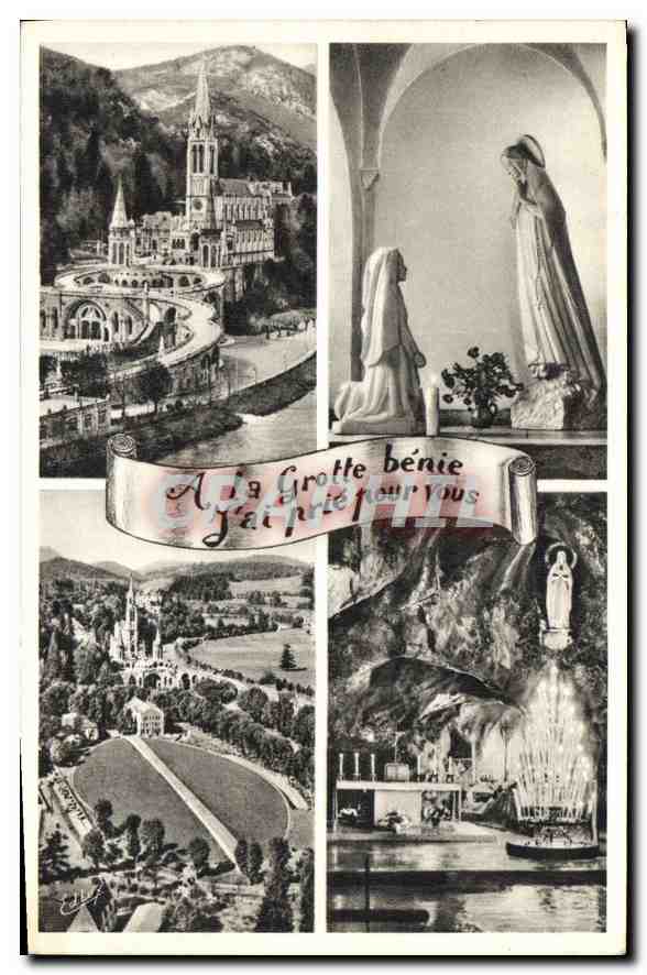 La Grotte bénie — Lourdes — Éditeur non identifié