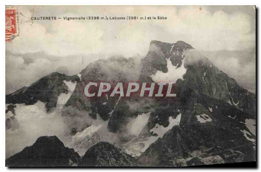 CPA Cauterets Vignemalle Labasse et la Sebe 