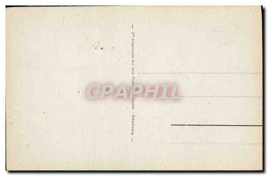 CPA Lourdes Maison paternelle de Bernadette  — Verso