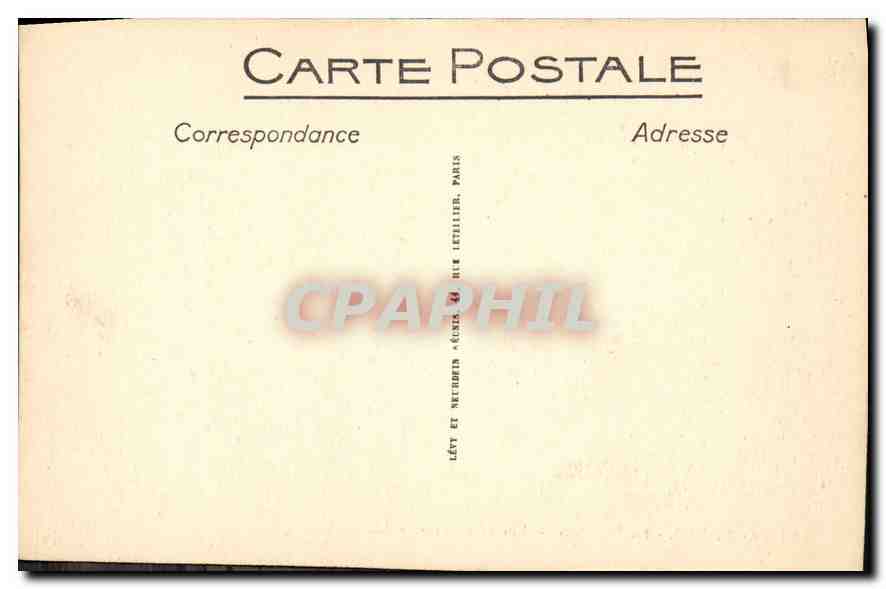 CPA Lourdes La Basilique Vue plogeante  — Verso