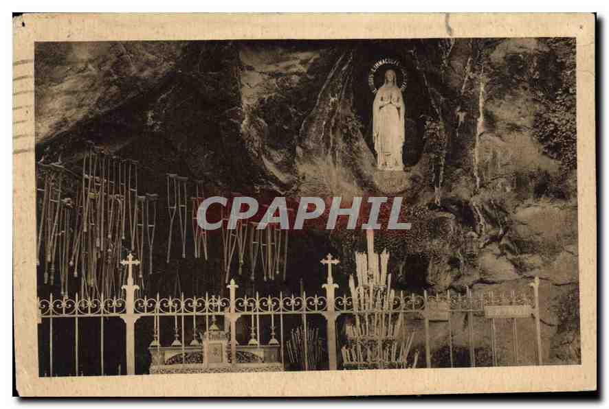CPA Loudres La Grotte Miraculeuse 