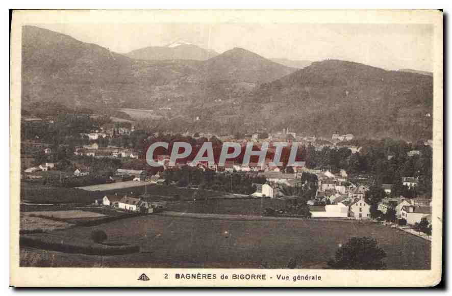 Bagnères-de-Bigorre — Allgemeiner Blick — Verlag: Phot. de Béziers