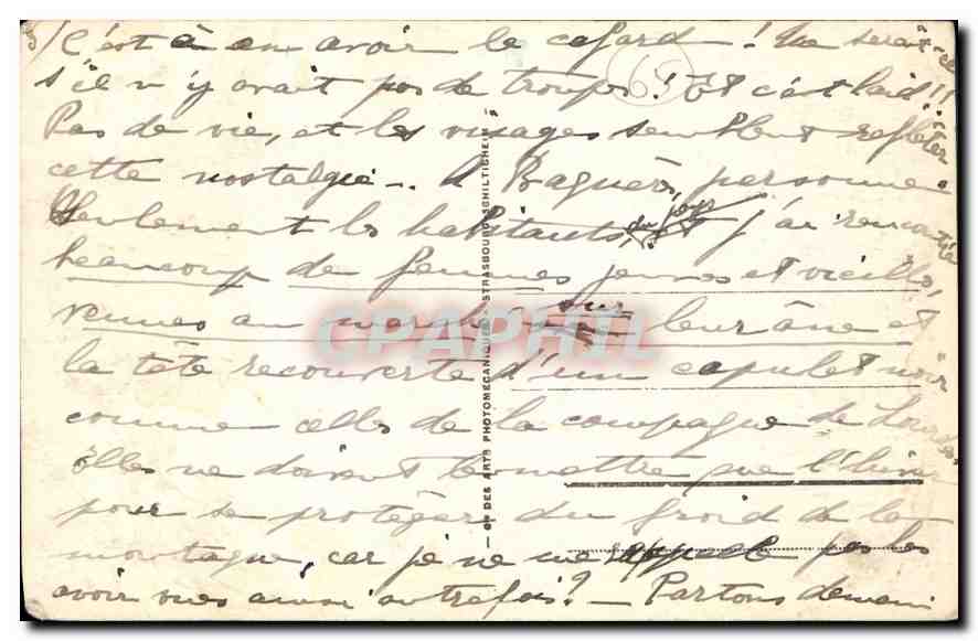 Bagnères-de-Bigorre — Allgemeiner Blick — Verlag: Phot. de Béziers — Rückseite