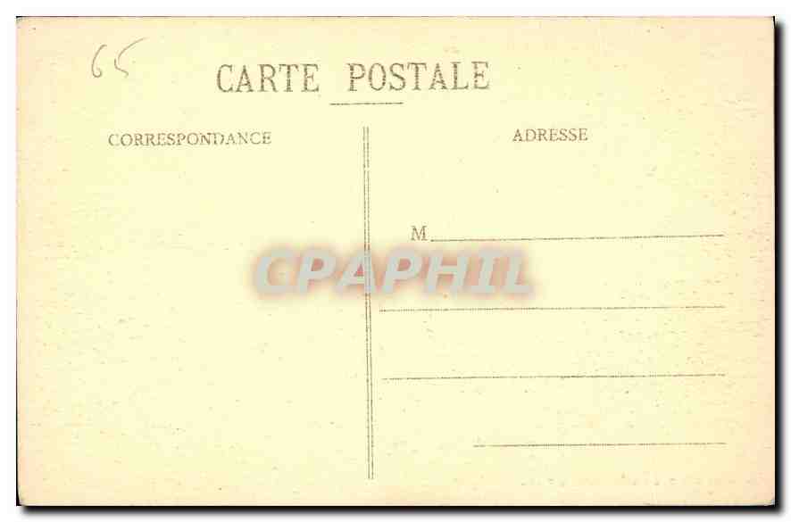 CPA Les Pyrenees Lourdes Saint Michel et l'Esplanade  — Verso