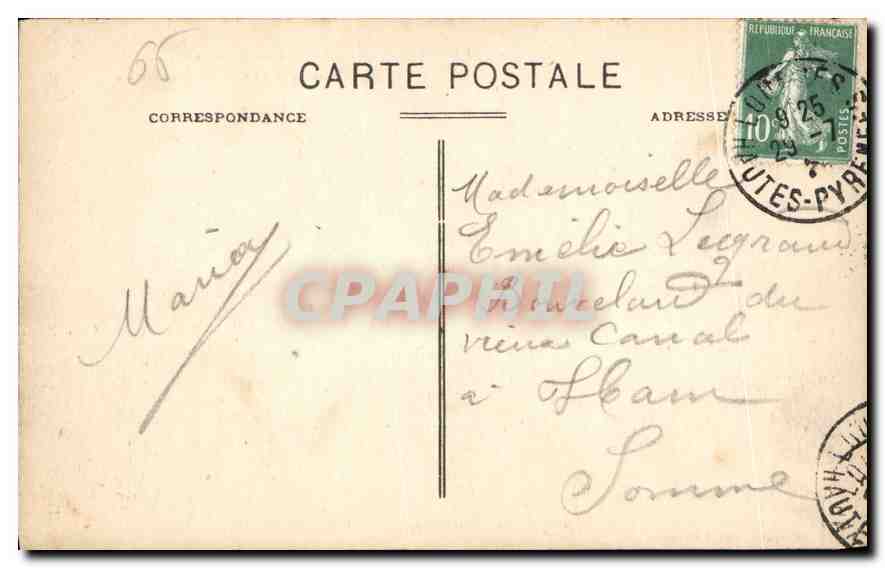 CPA Les Pyrenees Lourdes Entree du Sanctuaire  — Verso