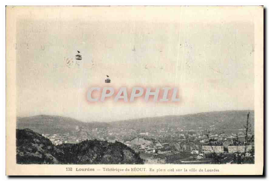CPA Lourdes Teleferique du Beout 