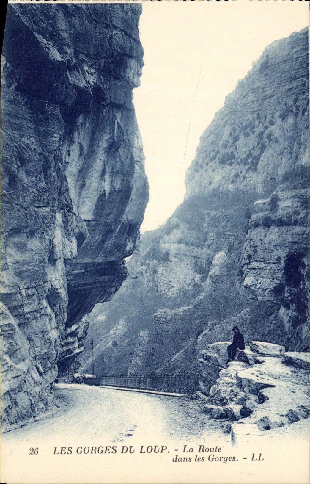Les Gorges du Loup — La Route dans les Gorges — LL
