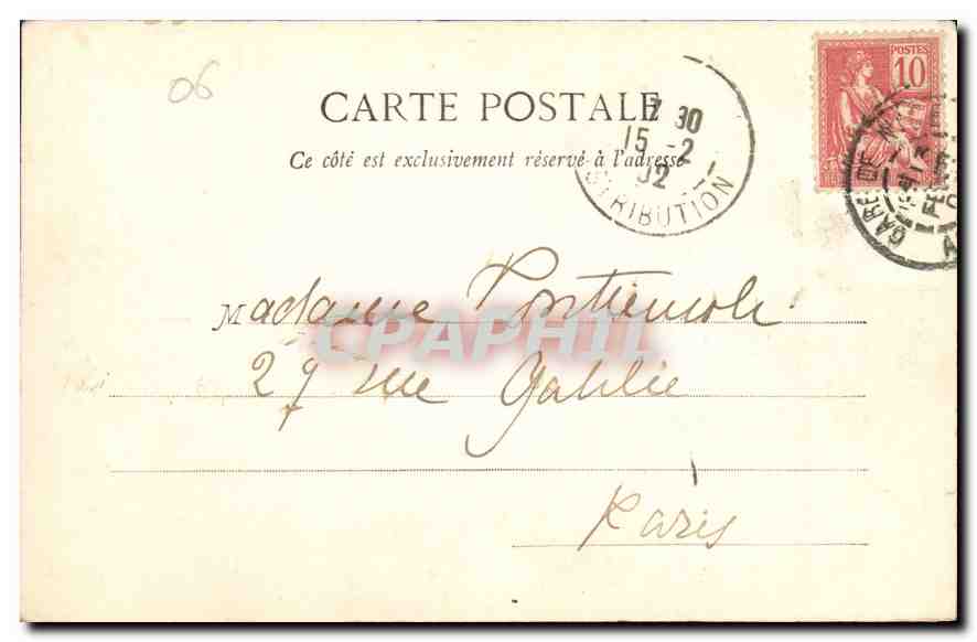 CPA Beaulieu Vue generale  — Rückseite