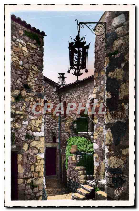 CPA Eze Village Chateau du Prince de Suede 