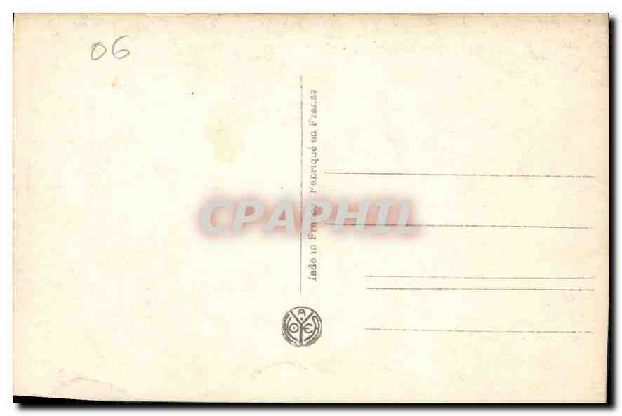 CPA Monte Carlo Le Casino et le Cap Martin  — Rückseite