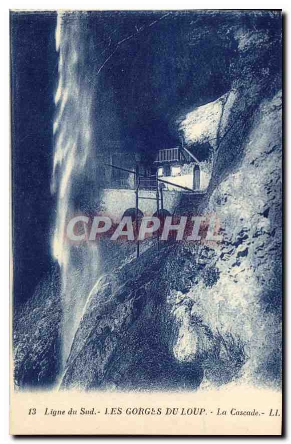 Les Gorges du Loup - La Cascade - Ligne du Sud - n°13