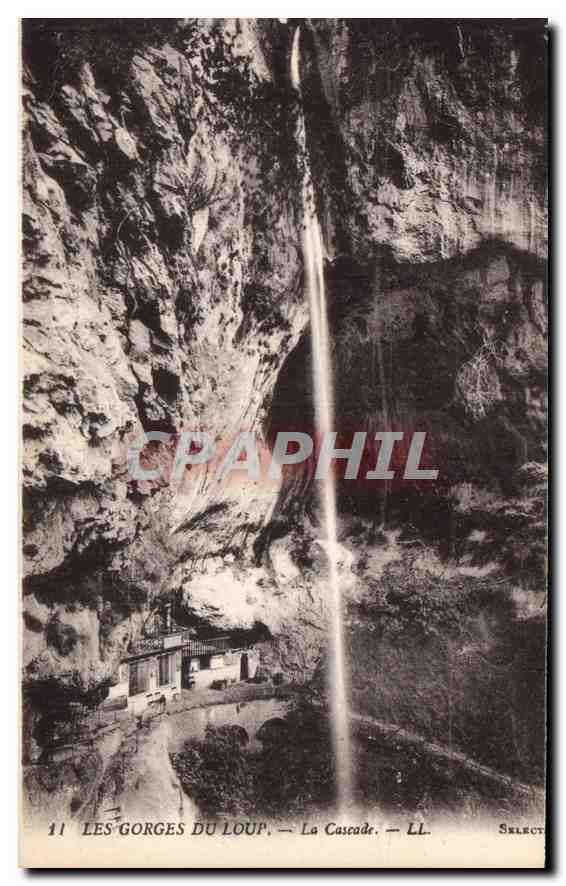 CPA Les Gorges du Loup La Cascade 