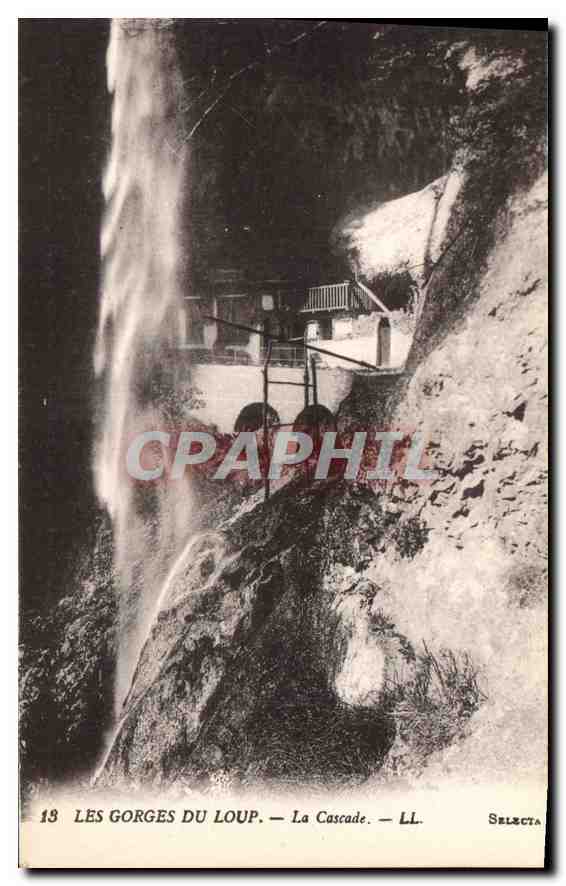 CPA Les Gorges du Loup La Cascade 