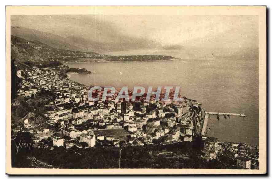 CPA La Douce France Cote d'Azur Monte Carlo et le Cap Martin 