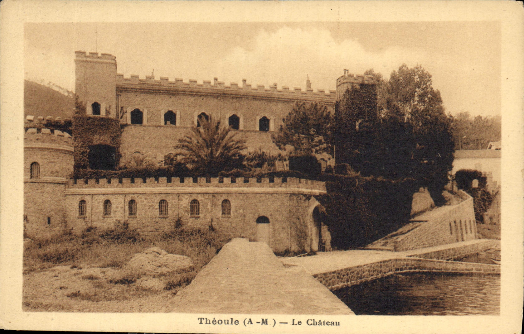 CPA Theoule A M le Chateau 