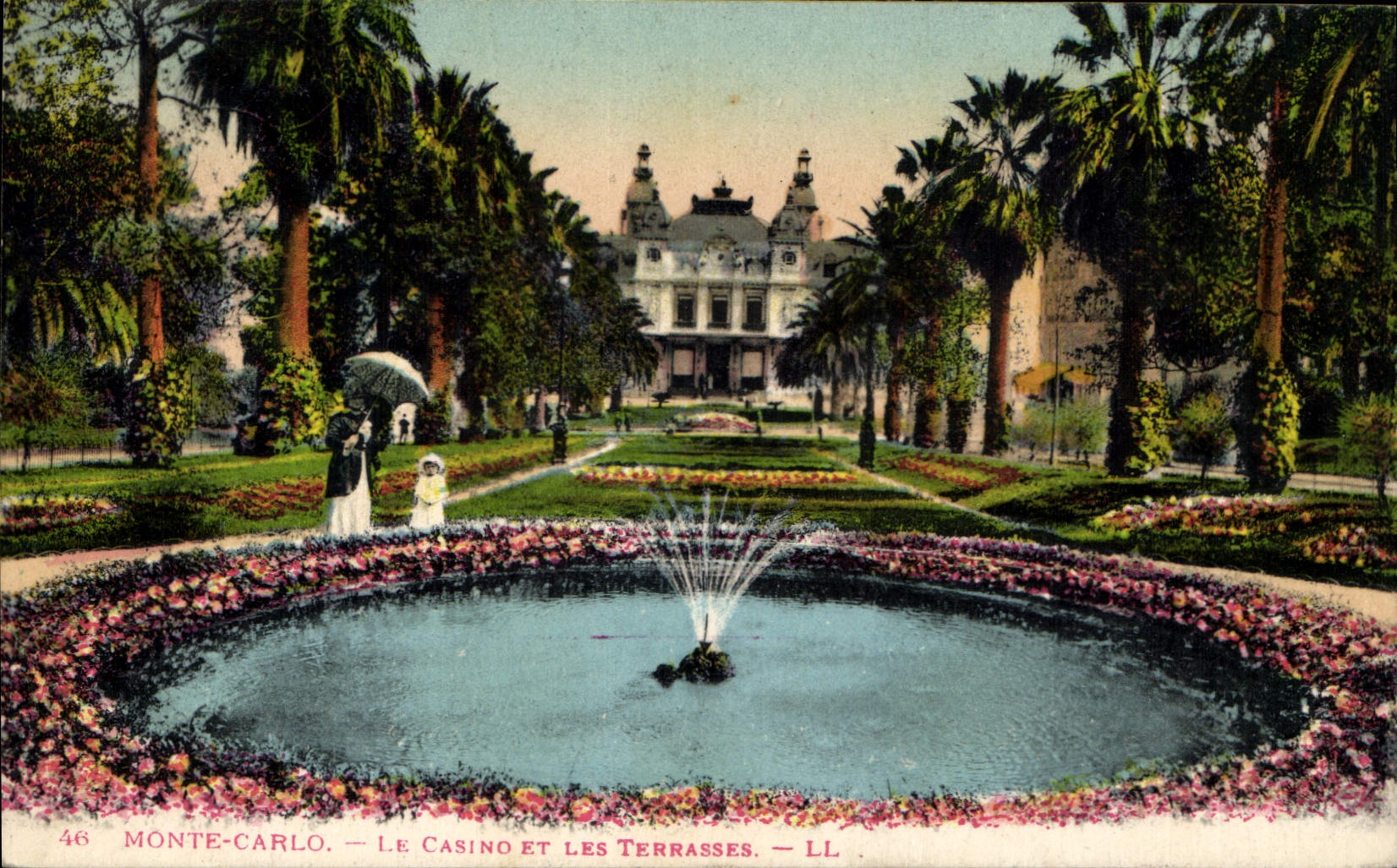 CPA Monte Carlo le Casino et les Terrasses 