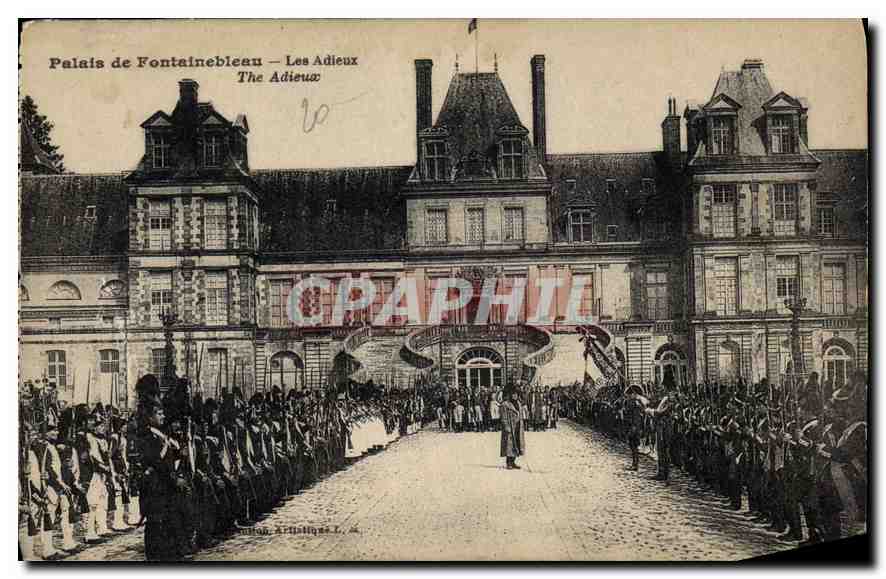 Palais de Fontainebleau — Les Adieux — Artigüe L. & Cie