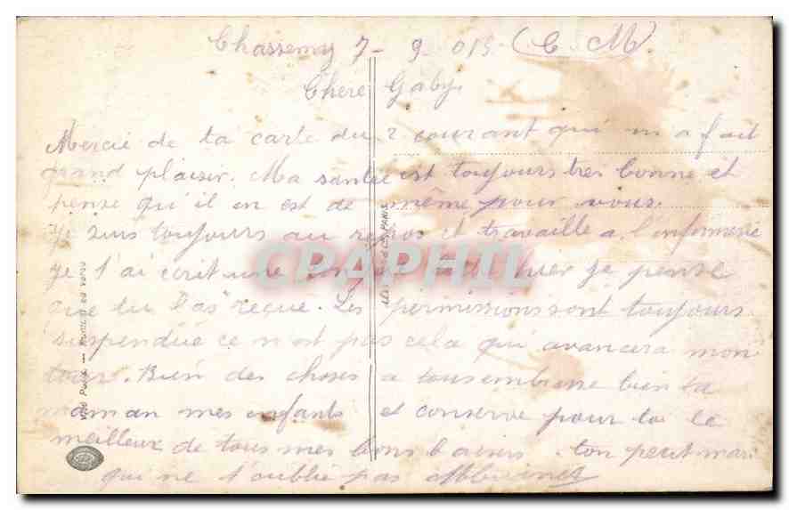 CPA Un Baiser est a lui seul poeme que l'on peut traduire en deux mots je t'aime Femme — Verso