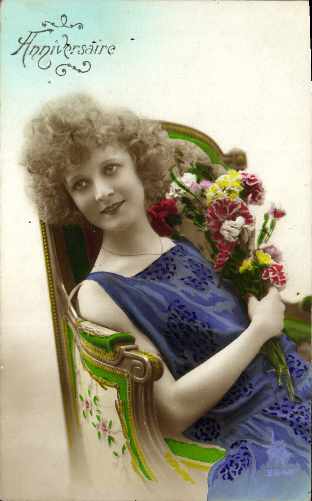 CPA Bonne Fete Femme