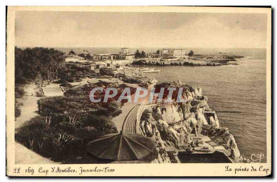 CPA Cap d'Antibes Juan les Pins La Pointe du Cap 