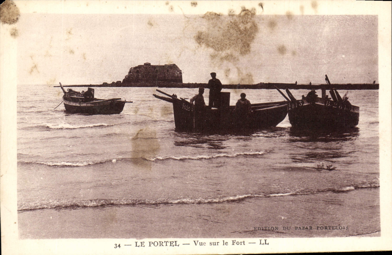 LE PORTEL — Vue sur le Fort — Édition du Bazar Portelois