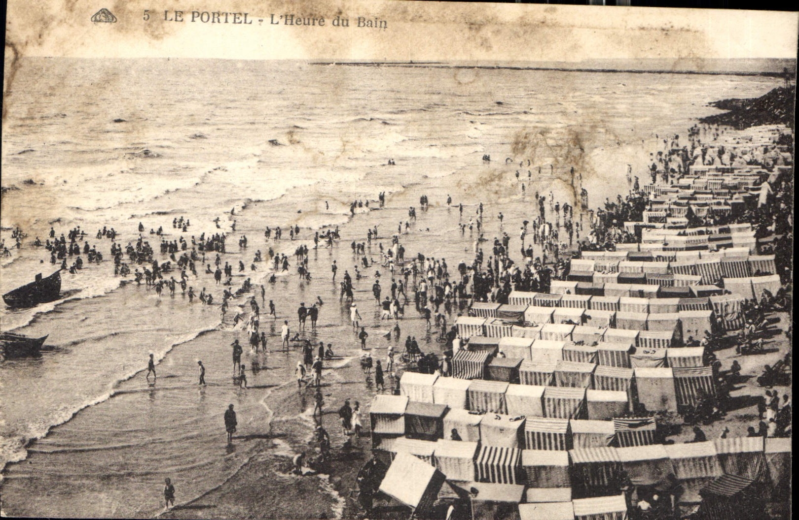 Le Portel - L'Heure du Bain — édition CPAPHIL, n°5