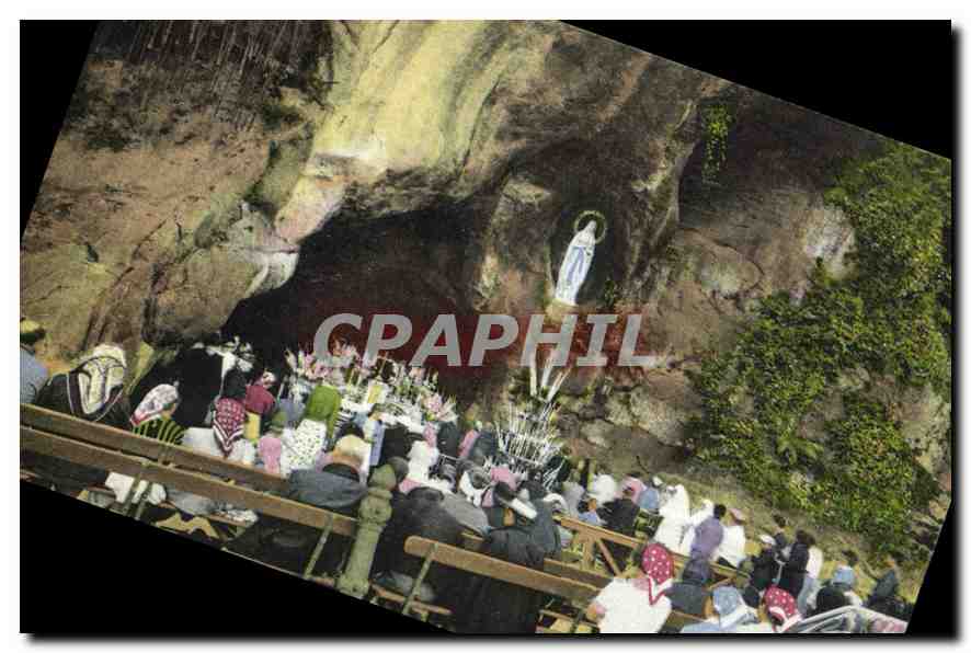 CPA Lourdes la Grotte 