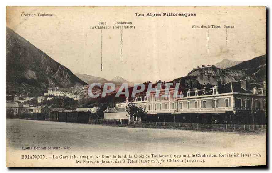 Briancón — Les Alpes Pittorosques — Louis Bonnet éditeur - Gap