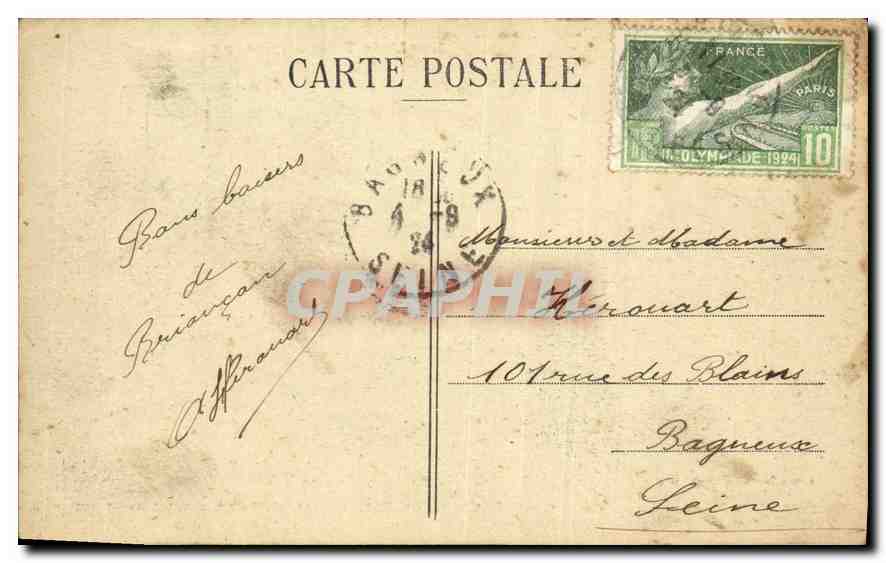 Briancón — Les Alpes Pittorosques — Louis Bonnet éditeur - Gap — Verso