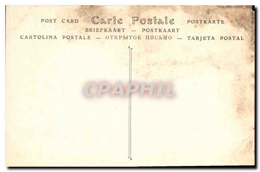 CPA Etretat les Falaises et la Porte d'Amont  — Rückseite