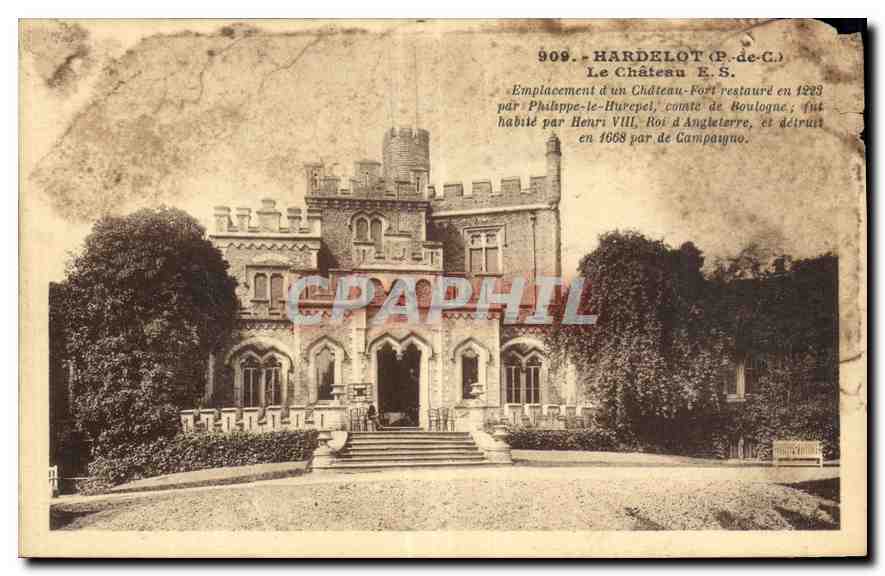 CPA Hardelot P de C le Chateau 