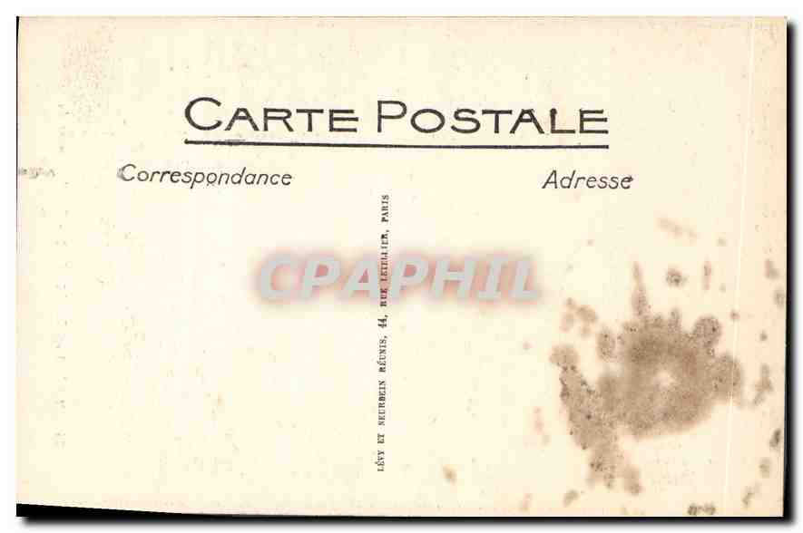 CPA Boulogne sur Mer Capitaine Ferber  — Rückseite
