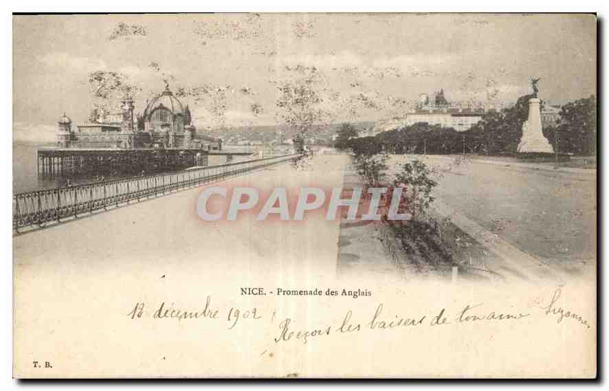 CPA Nice Promenade des Anglais 