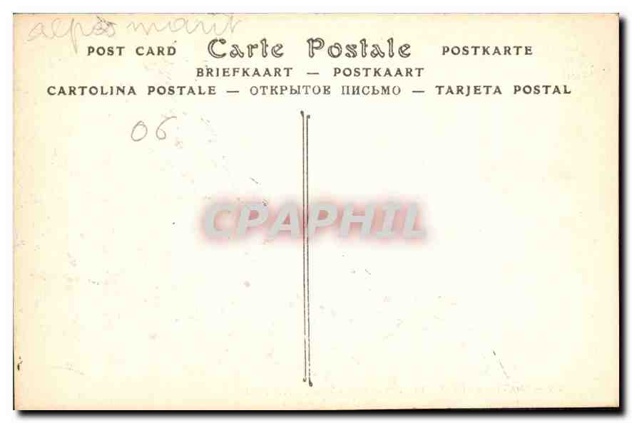 CPA Monte Carlo les Jardins du casino  — Rückseite
