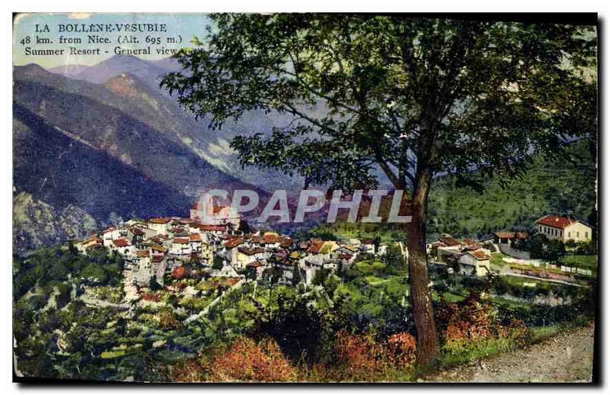 La Bollène-Vésubie — Summer Resort - General view — CPAPHIL