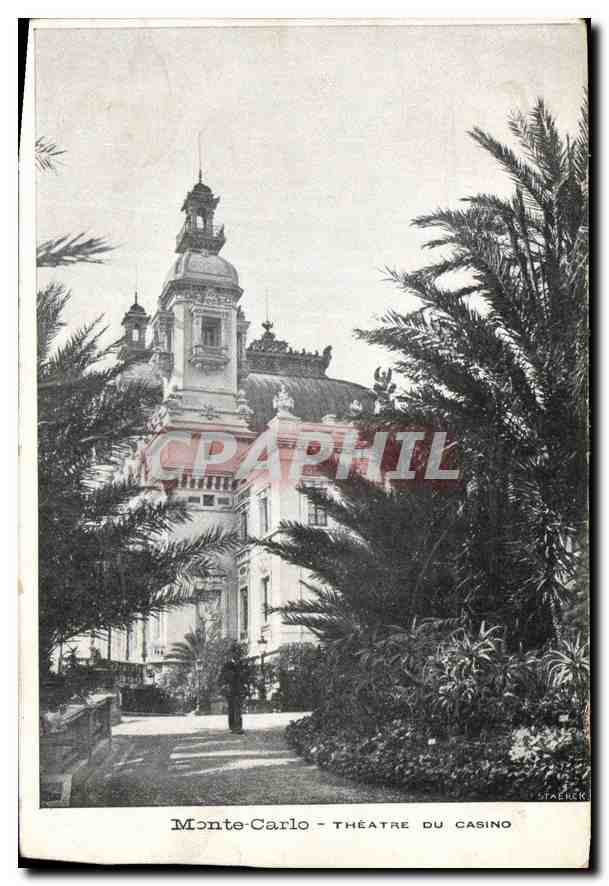 CPA Monte Carlo Theatre du Casino 