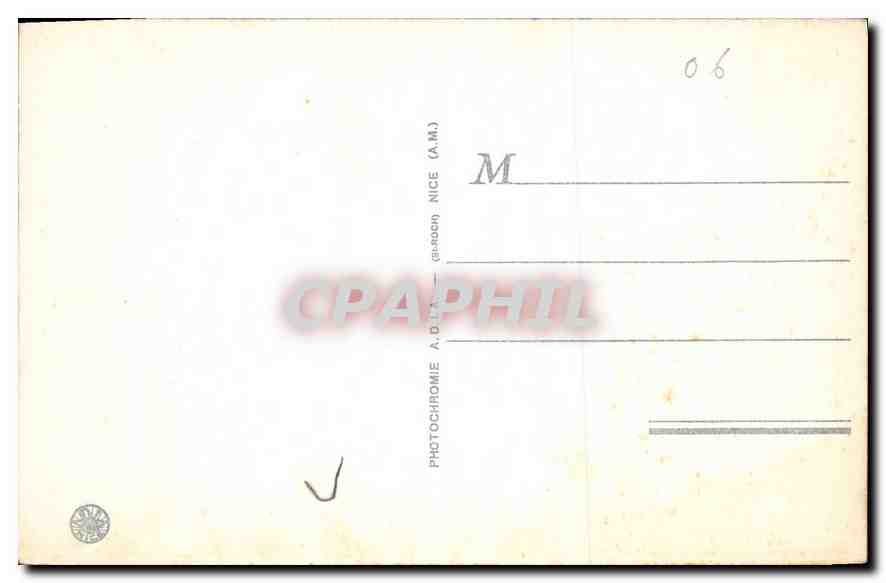 Luz — Le Gave au Pont de la Reine — A.D.I.A. (A.M.) Nice — Rückseite