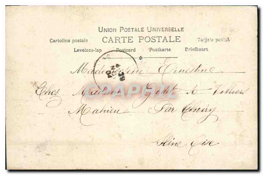 Olympia — J. Derval, n° 970 — Verso